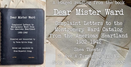 Shea Presents: Dear Mister Ward, A Staged Reading