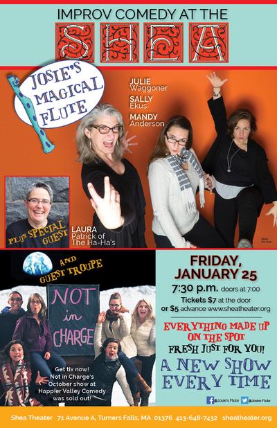 Josie's Magical Flute Presents: COMEDY AT THE SHEA