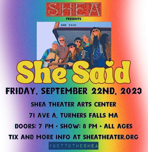 Shea Presents: She Said 