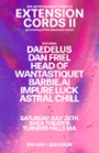 Extensions Cords II: An evening of eclectic electronic music