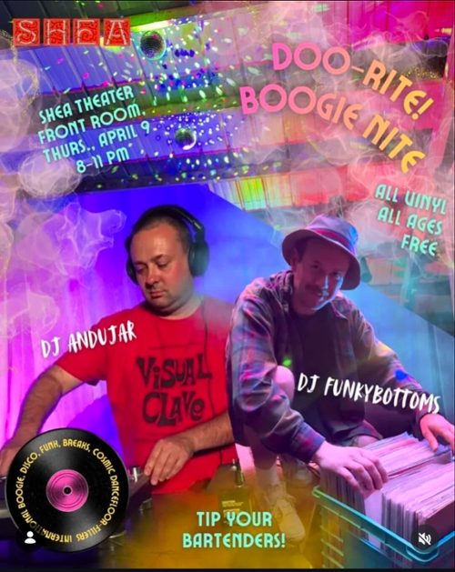 DJ Andujar and Funkybottoms present: Doo Rite! BOOGIE Night!