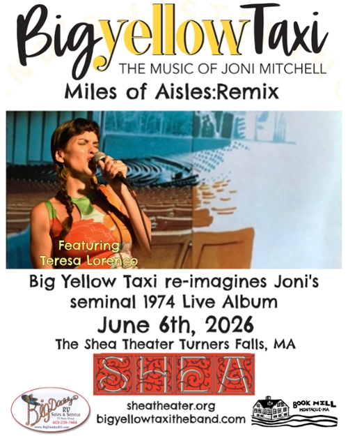Shea Presents: Big Yellow Taxi- The Music of Joni Mitchell