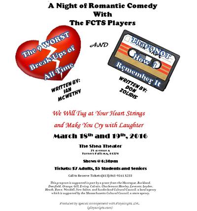 A Night of Romantic Comedy with the FCTS Players