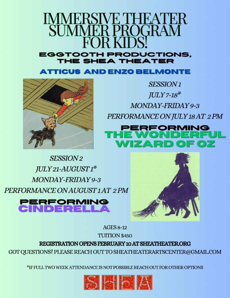 poster for summer theater program